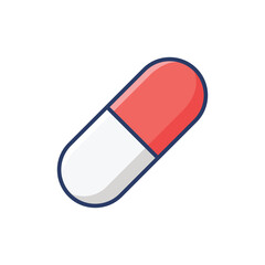 pills - medicine icon vector design template simple and modern