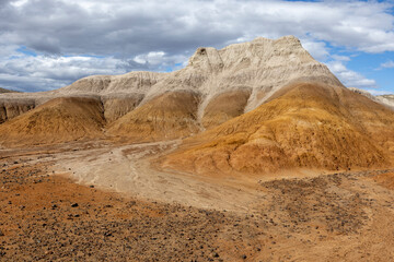 Walk through the beautiful Tierra de Colores in Parque Patagonia in Argentina, South America