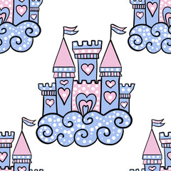 pattern with castle