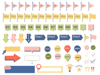 数字とチェック＆ポイントセット ④ 