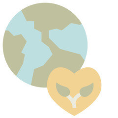 eco friendly flat icon