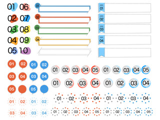 数字＆フレームセット ①