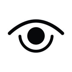 eye icon. eye symbol for web design. 
