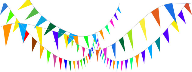 Obraz premium Bunting Flags Y_2110001