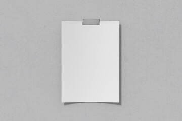 Paper Photo Blank Mockup