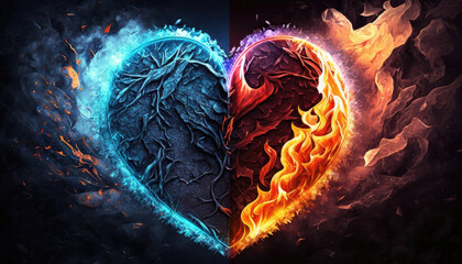 heart of fire and ice, valentine's day