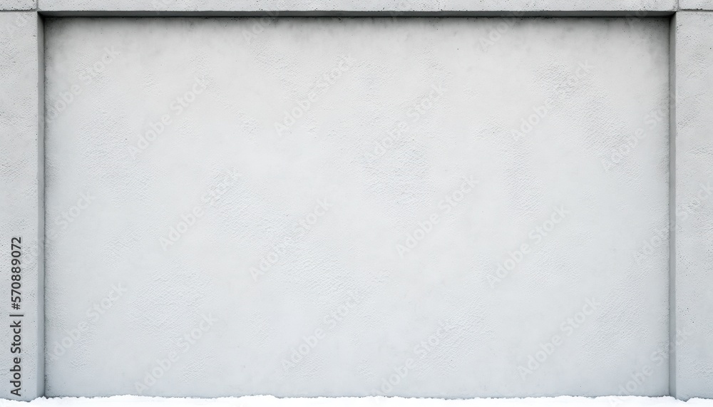 Poster a white wall with a window in the middle of it and a clock on top of the window sill in the middle o