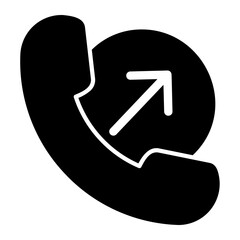 outgoing call icon
