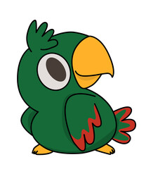 Fototapeta premium parrot.