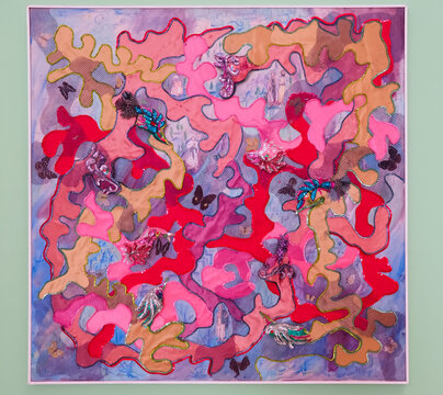 Art collection of the museum Deichtorhallen in Hamburg - Monir ShahroudyFarmanfarmaian Iran