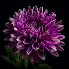 pink chrysanthemum flower, generative AI