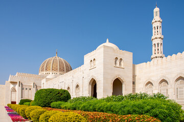 Sultan Qaboos Grand Mosque. Sultanate of Oman, Maskat