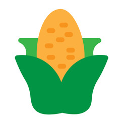 Corn Flat Icon