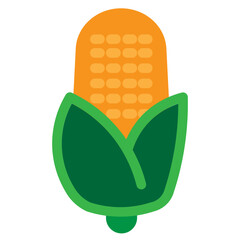Corn Flat Icon