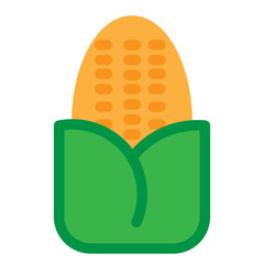 Corn Flat Icon