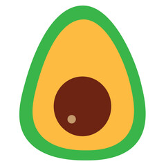 Avocado Flat Icon