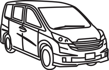 普通自動車のフロント