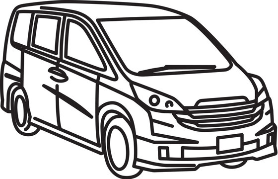 普通自動車のフロント