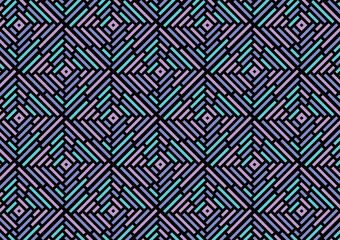 Abstract modern purple and blue brick pattern background