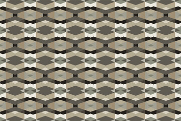 Fototapeta premium Serene Symmetry: A Calm and Cohesive Pattern Design