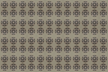 Serene Symmetry: A Calm and Cohesive Pattern Design