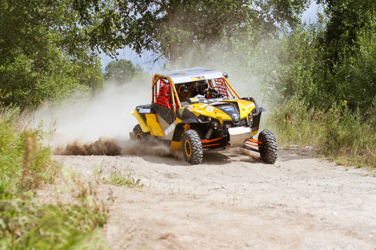athlete on a ssv rides