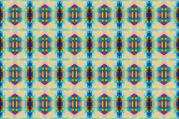 Serene Symmetry: A Calm and Cohesive Pattern Design