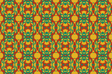 Serene Symmetry: A Calm and Cohesive Pattern Design