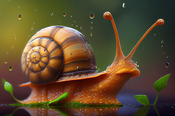 Garden snail, Generative ai