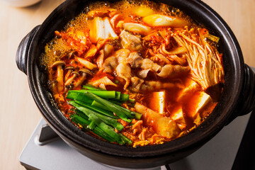 キムチ鍋 　KimuchiI hot pot