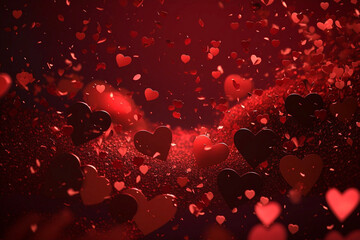 valentines heart background
