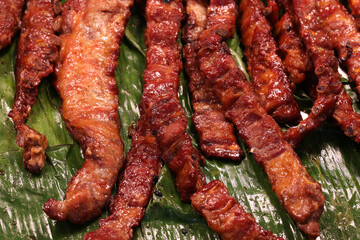 Thai Style Barbeque pork ribs