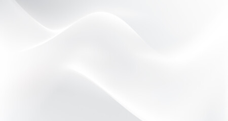 White and grey curves wave lines background texture, web design , banner , business concept.