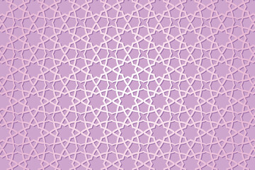vector Flat arabic pattern background