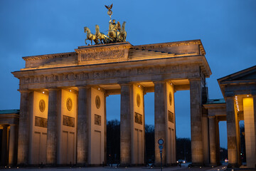Brandenburger Tor blaue Stunde © sabrina