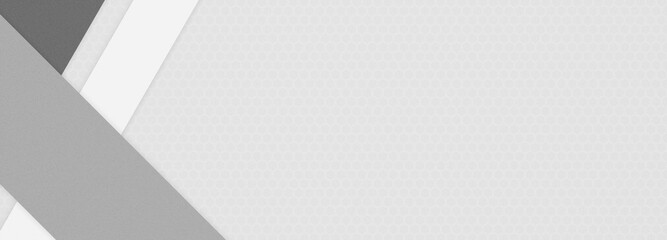 Abstract geometrical black and white digital web horizontal banner design template blank with place for text . Straight stripes lines shapes