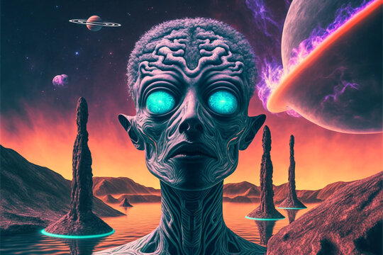 Alien wisdom -- generative AI