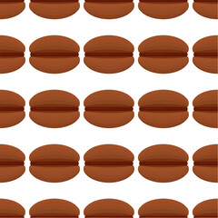 Pattern homemade cookie different taste in pastry biscuit