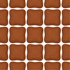 Pattern homemade cookie different taste in pastry biscuit