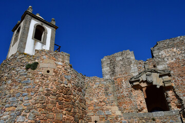 Castelo Rodrigo, Portugal - march 30 2022 : historical village center