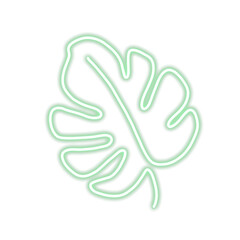 neon light cute cute element