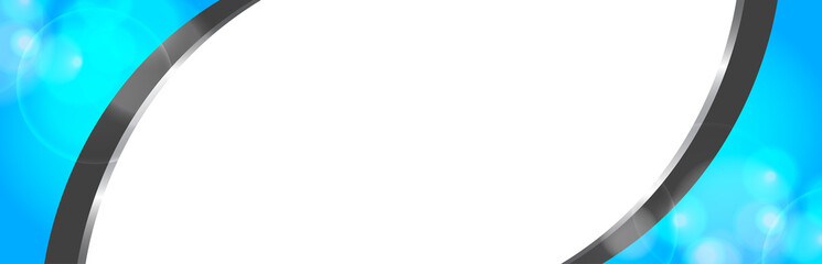 Bright colorful bubble banner and template