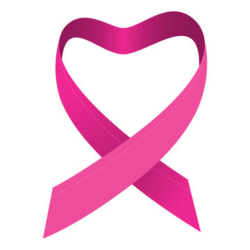 recommend clip art: Pink ribbon breast cancer sign and symbol