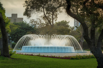 parque de las aguas en Lima