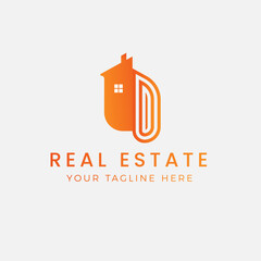 Real estate logo design, Home logo can be used for icon, brand, identity, construction, architecture and business company