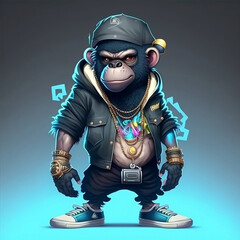 Mascot Character Monkey
