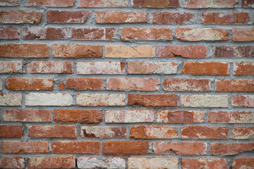 old brick wall aging grungy panorama panoramic textures square illustration stones stucco...