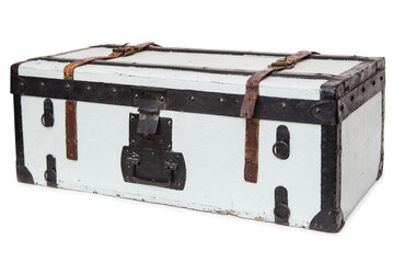 Vintage case steamer trunk © demidoff