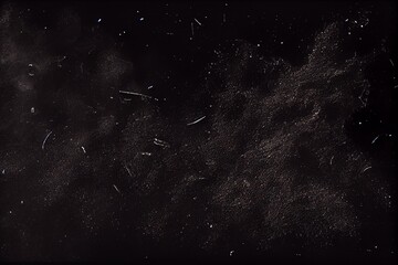  black dust texture background AI Generated