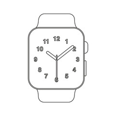 Watch smart vector icon symbol